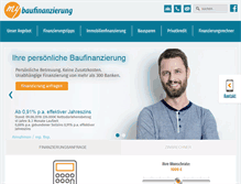 Tablet Screenshot of my-baufinanzierung.de